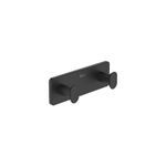 Casa si Gradina - Sanitare - Suporturi si accesorii baie - Suporturi baie - Agatatoare Roca A817881NB0, 135 mm, 45 mm, 2 cuie, 2 orificii instalare, pe perete, metal, elemente fixare, Negru - Infinity.ro