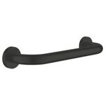 Casa si Gradina - Sanitare - Suporturi si accesorii baie - Suporturi baie - Bara sustinere Grohe 411892430, 350 mm, 88 mm, 2 orificii instalare, pe perete, metal, elemente fixare ascunse, Negru - Infinity.ro