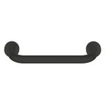 Casa si Gradina - Sanitare - Suporturi si accesorii baie - Suporturi baie - Bara sustinere Grohe 411892430, 350 mm, 88 mm, 2 orificii instalare, pe perete, metal, elemente fixare ascunse, Negru - Infinity.ro