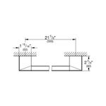 Casa si Gradina - Sanitare - Suporturi si accesorii baie - Suporturi baie - Bara prosop Grohe 40807000, 600 mm, 60 mm, 2 orificii instalare, 1 rafturi, pe perete, metal, elemente fixare, Crom - Infinity.ro