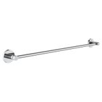 Casa si Gradina - Sanitare - Suporturi si accesorii baie - Suporturi baie - Bara prosop Grohe 40366001, 600 mm, 60 mm, 2 orificii instalare, 1 rafturi, pe perete, metal, posibiltiate lipire, Crom - Infinity.ro