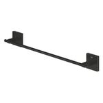 Casa si Gradina - Sanitare - Suporturi si accesorii baie - Suporturi baie - Bara prosop Grohe 409872430, 560 mm, 60 mm, 2 orificii instalare, 1 rafturi, pe perete, metal, Negru - Infinity.ro