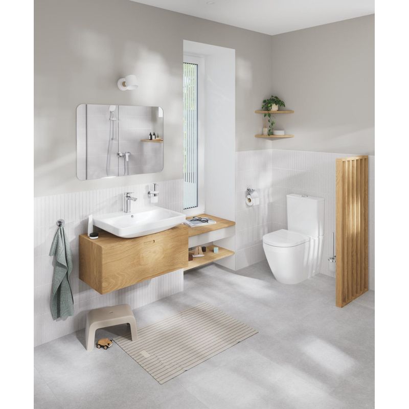 Casa si Gradina - Sanitare - Obiecte sanitare - Accesorii vase de toaleta - Rezervor WC ceramic Grohe 102503SH00, Euro Ceramic, alimentare inferioara, alb - Infinity.ro