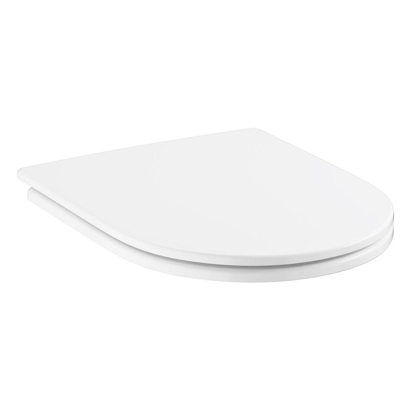 Casa si Gradina - Sanitare - Obiecte sanitare - Accesorii vase de toaleta - Capac WC Grohe 102500SH00, 450 mm, 365 mm, 1 functii speciale, capac softclose, oval, duroplast, Alb - Infinity.ro