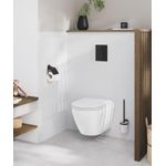 Casa si Gradina - Sanitare - Obiecte sanitare - Accesorii vase de toaleta - Capac WC Grohe 102500SH00, 450 mm, 365 mm, 1 functii speciale, capac softclose, oval, duroplast, Alb - Infinity.ro