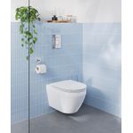 Casa si Gradina - Sanitare - Obiecte sanitare - Accesorii vase de toaleta - Capac WC Grohe 102500SH00, 450 mm, 365 mm, 1 functii speciale, capac softclose, oval, duroplast, Alb - Infinity.ro