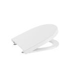 Casa si Gradina - Sanitare - Obiecte sanitare - Accesorii vase de toaleta - Capac WC Roca A8012AB00B, 416 mm, 364 mm, 1 functii speciale, oval, duroplast, capac wc, elemente fixare, Alb - Infinity.ro
