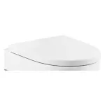 Casa si Gradina - Sanitare - Obiecte sanitare - Accesorii vase de toaleta - Capac WC Roca A8012A200B, 447 mm, 367 mm, 1 functii speciale, capac softclose, oval, duroplast, eliberare rapida, Alb - Infinity.ro