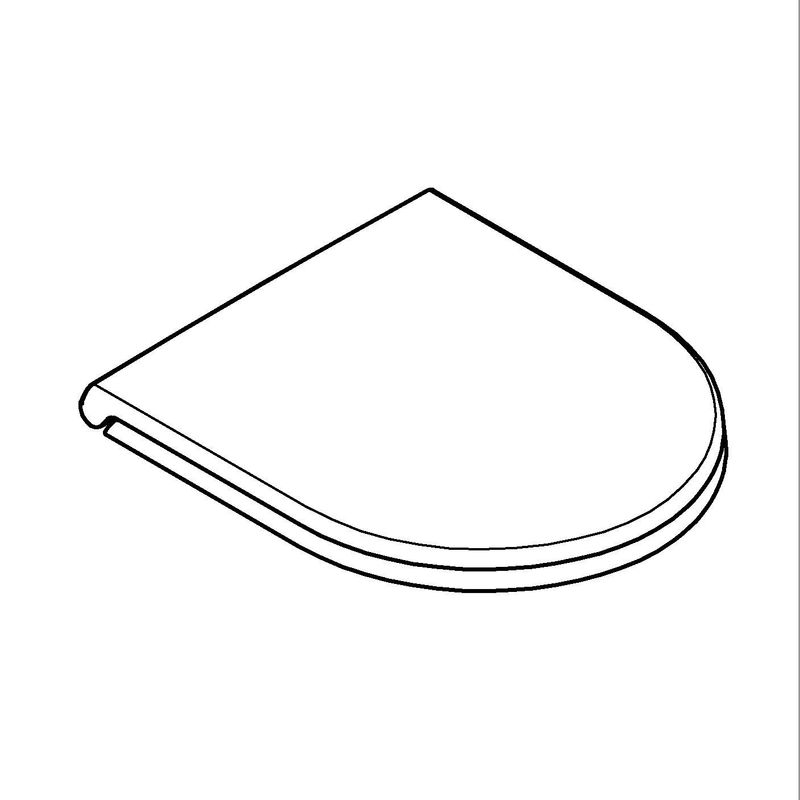 Casa si Gradina - Sanitare - Obiecte sanitare - Accesorii vase de toaleta - Capac WC Grohe 39913001, 425 mm, 368 mm, 1 functii speciale, capac softclose, oval, duroplast, slim, Alb - Infinity.ro