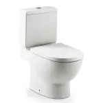 Casa si Gradina - Sanitare - Obiecte sanitare - Accesorii vase de toaleta - Capac WC Roca A8012A200B, 447 mm, 367 mm, 1 functii speciale, capac softclose, oval, duroplast, eliberare rapida, Alb - Infinity.ro