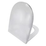 Casa si Gradina - Sanitare - Obiecte sanitare - Accesorii vase de toaleta - Capac WC Roca A8012A200B, 447 mm, 367 mm, 1 functii speciale, capac softclose, oval, duroplast, eliberare rapida, Alb - Infinity.ro