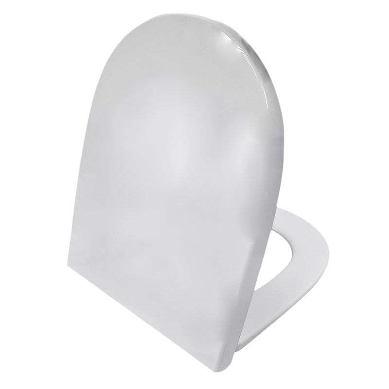 Casa si Gradina - Sanitare - Obiecte sanitare - Accesorii vase de toaleta - Capac WC Roca A8012A200B, 447 mm, 367 mm, 1 functii speciale, capac softclose, oval, duroplast, eliberare rapida, Alb - Infinity.ro