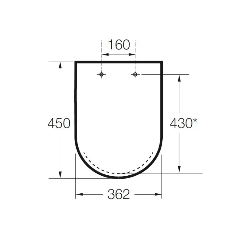 Casa si Gradina - Sanitare - Obiecte sanitare - Accesorii vase de toaleta - Capac WC Roca A8012A200B, 447 mm, 367 mm, 1 functii speciale, capac softclose, oval, duroplast, eliberare rapida, Alb - Infinity.ro