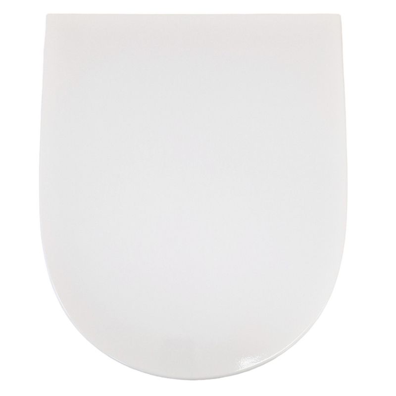 Casa si Gradina - Sanitare - Obiecte sanitare - Accesorii vase de toaleta - Capac WC Roca A8012A200B, 447 mm, 367 mm, 1 functii speciale, capac softclose, oval, duroplast, eliberare rapida, Alb - Infinity.ro