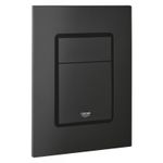 Casa si Gradina - Sanitare - Obiecte sanitare - Accesorii vase de toaleta - Clapeta WC Grohe 37535KF0, 130 mm, 172 mm, functie eco, verticala, incastrat pentru tip rezervor, Negru - Infinity.ro