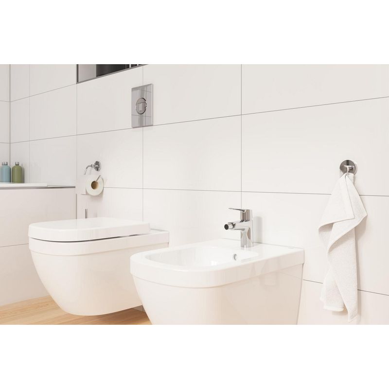 Casa si Gradina - Sanitare - Obiecte sanitare - Accesorii vase de toaleta - Clapeta WC Grohe 38965000, 156 mm, 197 mm, functie eco, verticala, incastrat pentru tip rezervor, Crom - Infinity.ro