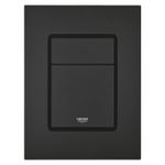 Casa si Gradina - Sanitare - Obiecte sanitare - Accesorii vase de toaleta - Clapeta WC Grohe 37535KF0, 130 mm, 172 mm, functie eco, verticala, incastrat pentru tip rezervor, Negru - Infinity.ro
