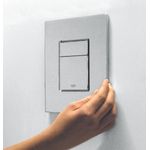 Casa si Gradina - Sanitare - Obiecte sanitare - Accesorii vase de toaleta - Clapeta WC Grohe 38805000, 156 mm, 197 mm, functie eco, verticala, incastrat pentru tip rezervor, Crom - Infinity.ro