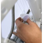 Casa si Gradina - Sanitare - Obiecte sanitare - Accesorii vase de toaleta - Clapeta WC Grohe 38805000, 156 mm, 197 mm, functie eco, verticala, incastrat pentru tip rezervor, Crom - Infinity.ro