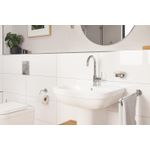 Casa si Gradina - Sanitare - Suporturi si accesorii baie - Suporturi baie - Savoniera Grohe 41193000, 125 mm, 2 orificii instalare, pe perete, sticla, metal, elemente fixare ascunse, Crom - Infinity.ro
