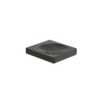 Casa si Gradina - Sanitare - Suporturi si accesorii baie - Suporturi baie - Savoniera Roca A817023CN0, 120 mm, 110 mm, 2 orificii instalare, pe perete, metal, elemente fixare ascunse, Negru - Infinity.ro