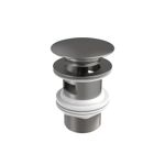 Casa si Gradina - Sanitare - Chiuveta bucatarie si accesorii - Accesorii chiuvete - Ventil lavoar Roca A5054015SM, 105 mm, 45 mm, 65 diametru, 1 1/4 diametru montaj, universal, Otel satinat - Infinity.ro