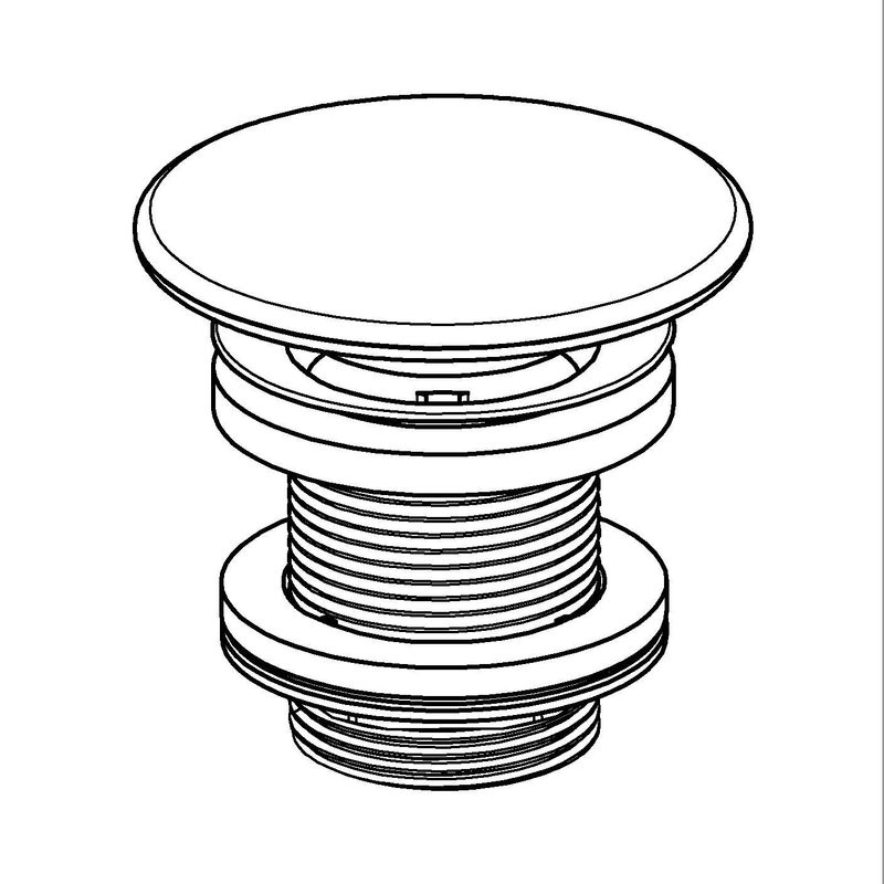 Casa si Gradina - Sanitare - Chiuveta bucatarie si accesorii - Accesorii chiuvete - Ventil lavoar Grohe 49623000, 84 mm, 70 mm, 45 diametru, 1 1/4 diametru montaj, universal, in bideu, in lavoar, Alb - Infinity.ro