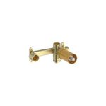 Casa si Gradina - Sanitare - Lavoar baie si accesorii - Accesorii baterii sanitare - Valva baterie lavoar Roca A5E3502P10, 1/2 diametru alimentare, 2 nr iesiri, 2 nr intrari, incastrat, galben - Infinity.ro