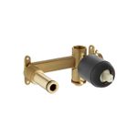Casa si Gradina - Sanitare - Lavoar baie si accesorii - Accesorii baterii sanitare - Valva baterie lavoar Roca A5252206NM, 1/2 diametru alimentare, 2 nr iesiri, 2 nr intrari, ornament titan mat - Infinity.ro