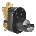 Casa si Gradina - Sanitare - Lavoar baie si accesorii - Accesorii baterii sanitare - Valva incastrat Grohe 33965000, 1 bar, 138 mm, 1 functii palarie dus, 2 nr iesiri, 2 nr intrari, cu diverter - Infinity.ro