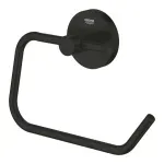 Casa si Gradina - Sanitare - Suporturi si accesorii baie - Suporturi baie - Suport hartie igienica Grohe 1024722430, 119 mm, 167 mm, 1 role hartie, 2 orificii instalare, pivotanta, Negru - Infinity.ro