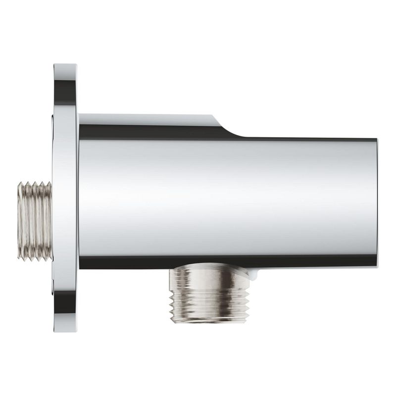 Casa si Gradina - Sanitare - Cazi si cabine de dus - Coloane si seturi de dus - Cot iesire dus Grohe 28628001, 85 mm, 70 mm, 1/2 diametru filet iesire, 1/2 diametru filet alimentare, Crom - Infinity.ro