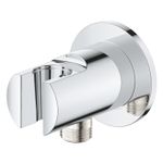 Casa si Gradina - Sanitare - Cazi si cabine de dus - Coloane si seturi de dus - Cot iesire dus Grohe 28628001, 85 mm, 70 mm, 1/2 diametru filet iesire, 1/2 diametru filet alimentare, Crom - Infinity.ro