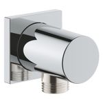 Casa si Gradina - Sanitare - Cazi si cabine de dus - Coloane si seturi de dus - Cot iesire dus Grohe 27076000, 54 mm, 50 mm, 1/2 diametru filet iesire, 1/2 diametru filet alimentare, Crom - Infinity.ro