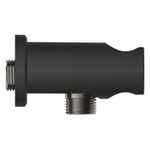 Casa si Gradina - Sanitare - Cazi si cabine de dus - Coloane si seturi de dus - Cot iesire dus Grohe 266582430, 86 mm, 48 mm, 1/2 diametru filet iesire, 1/2 diametru filet alimentare, Negru - Infinity.ro