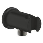 Casa si Gradina - Sanitare - Cazi si cabine de dus - Coloane si seturi de dus - Cot iesire dus Grohe 266582430, 86 mm, 48 mm, 1/2 diametru filet iesire, 1/2 diametru filet alimentare, Negru - Infinity.ro