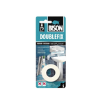 Carti si Birotica - Birotica - Accesorii de birou - Benzi adezive - BISON Double Fix banda dublu adeziva pentru interior 75kg/roll 1,5mx19mm BL, DF1519 - Infinity.ro