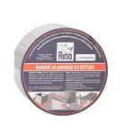 Carti si Birotica - Birotica - Accesorii de birou - Benzi adezive - RINO Banda aluminiu cu bitum 1,1mmx150mmx10m, BB1115 - Infinity.ro