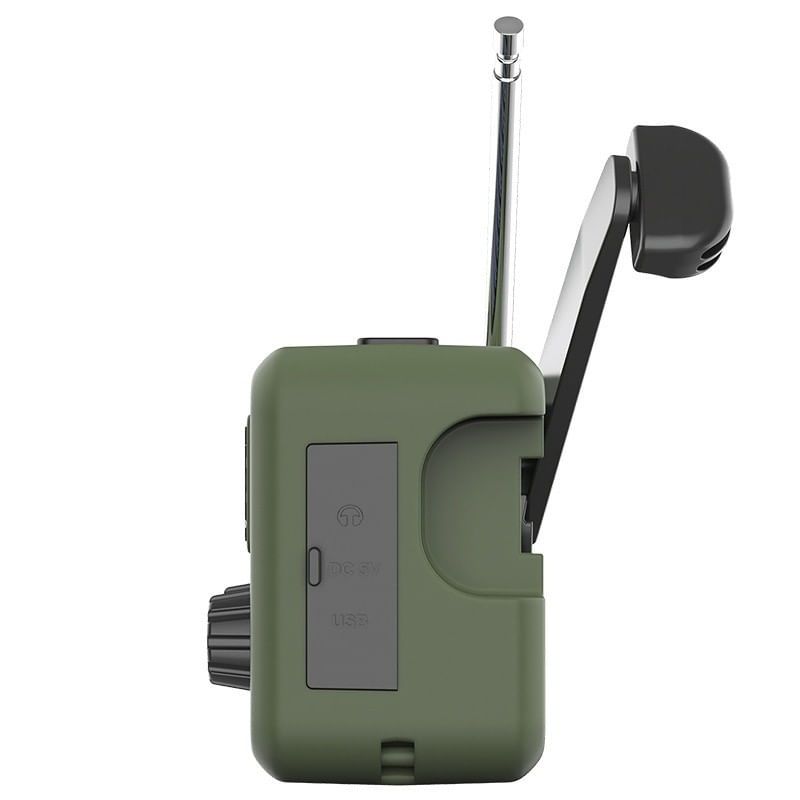 TV, Audio-Video si Foto - Portabile audio - Radio - Radio multifunctional cu incarcare solara, 2000MAH, Panou solar, Dinam, powerbank, lanterna, - Infinity.ro