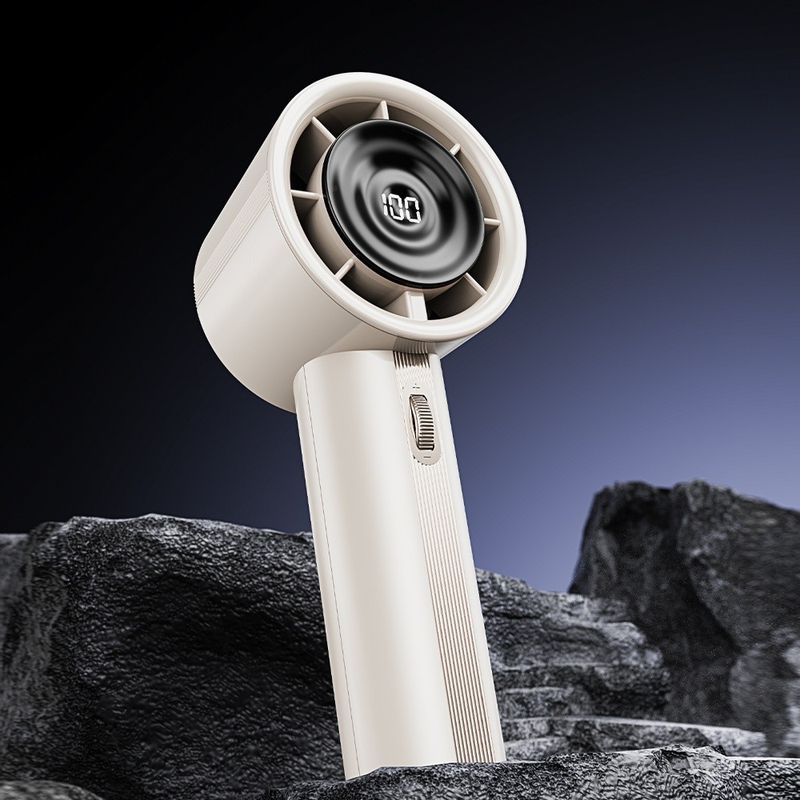 Electronice si Electrocasnice - Climatizare si sisteme de incalzire - Aparate racire aer - Ventilatoare - Ventilator Portabil 10W - Techsuit (CT-111) - White - Infinity.ro