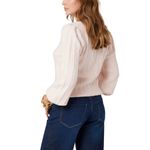 Fashion, accesorii si bijuterii - Femei - Imbracaminte femei - Camasi si bluze femei - Bluza dama in V Guess W4BR0N INTL Roz XS - Infinity.ro
