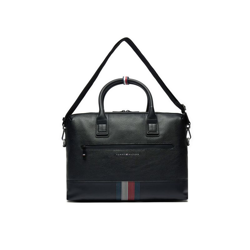Laptop, Telefoane si Tablete - Laptopuri si accesorii - Accesorii Laptop - Genti laptop - Geanta pentru laptop Tommy Hilfiger AM0AM12481 Negru 41 x 30 x 8 cm - Infinity.ro