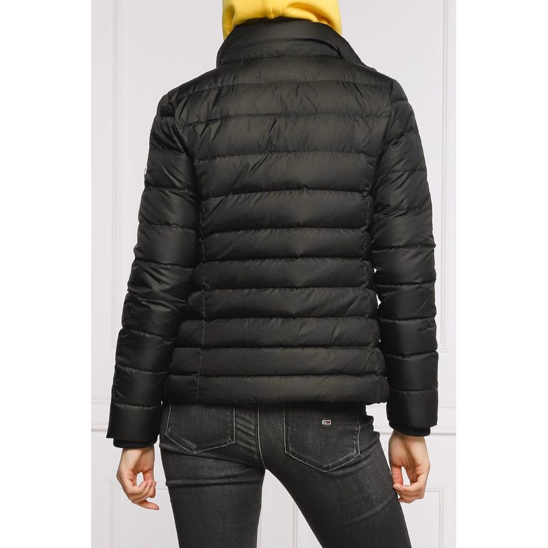 Fashion, accesorii si bijuterii - Femei - Imbracaminte femei - Jachete si geci femei - Geaca dama Tommy Hilfiger din puf DW0DW08588 Negru XS INTL - Infinity.ro