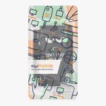 Casa si Gradina - Bucatarie si vesela - Cani si pahare - Sticle - Set 2 huse termoizolante universale Kwmobile pentru sticle, neopren, alb si negru - Infinity.ro