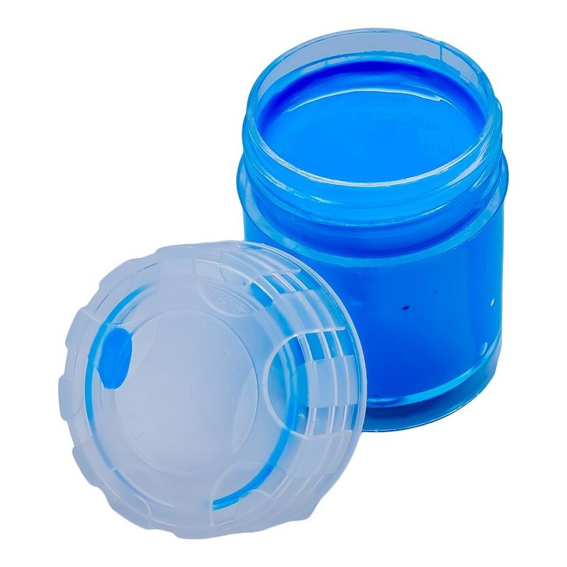 Carti si Birotica - Rechizite - Pictura si desen - Acuarele si culori - Culori Tempera Lavabile NEBO, 12 Culori x 15g, Recipiente Plastice cu Capac Infiletat - Infinity.ro