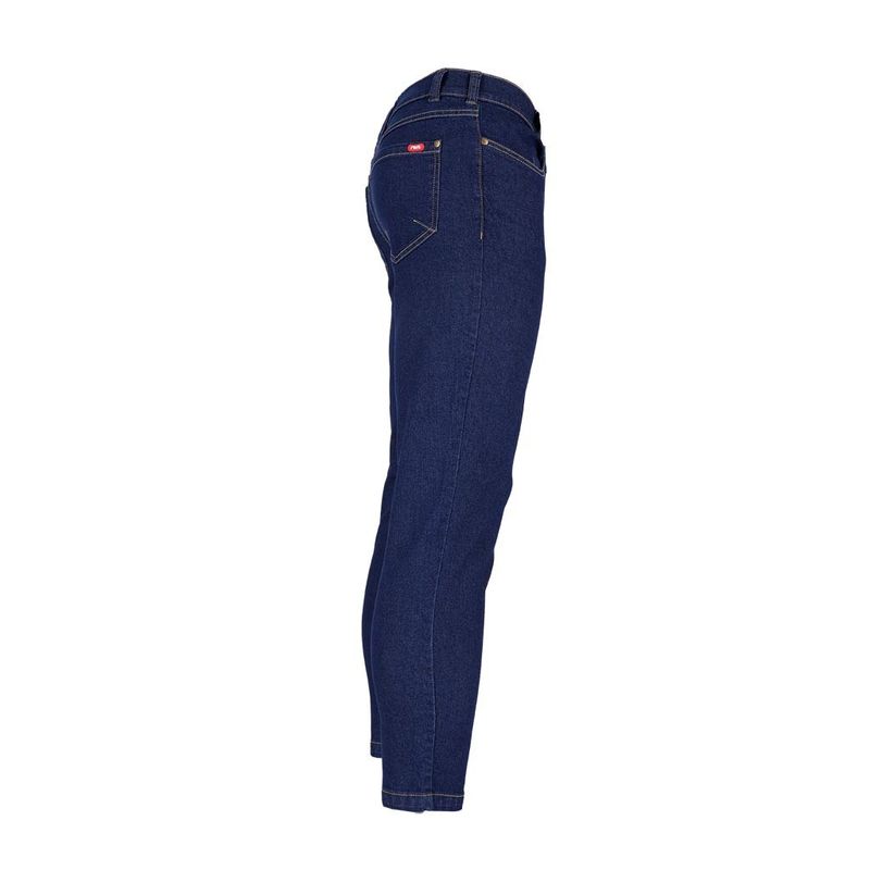 Casa si Gradina - Constructii - Echipamente de lucru - Imbracaminte protectia muncii - Pantaloni de lucru dama, talie flexibila, denim elastic cu intarituri Cordura, Jeans-L727 Albastru 36 - Infinity.ro
