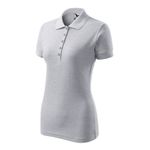 Fashion, accesorii si bijuterii - Femei - Imbracaminte femei - Tricouri si topuri femei - Tricou polo pentru dama, Pique Polo 210, Malfini Gri S - Infinity.ro