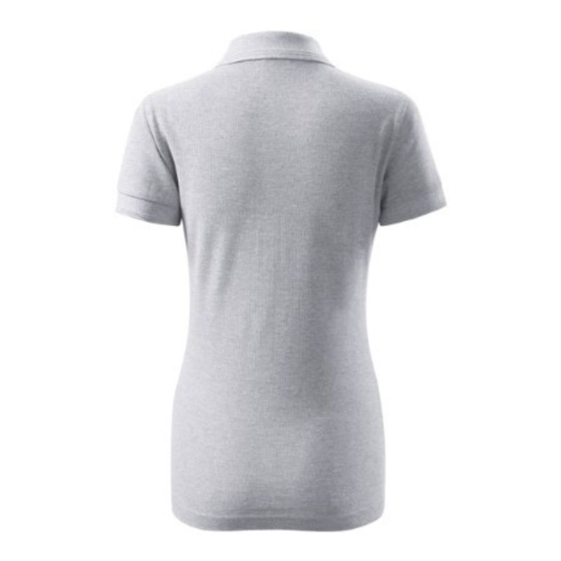 Fashion, accesorii si bijuterii - Femei - Imbracaminte femei - Tricouri si topuri femei - Tricou polo pentru dama, Pique Polo 210, Malfini Gri S - Infinity.ro