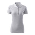 Fashion, accesorii si bijuterii - Femei - Imbracaminte femei - Tricouri si topuri femei - Tricou polo pentru dama, Pique Polo 210, Malfini Gri S - Infinity.ro
