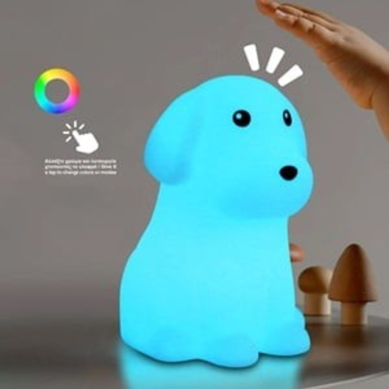 Casa si Gradina - Corpuri si surse de iluminat - Veioze si lampi - Lampi de veghe copii - Lampa de Veghe Squishy Silicone Multicolor pentru Copii - Infinity.ro